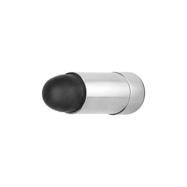 Intersteel Deurstop wandmontage afgerond 34x79mm RVS
