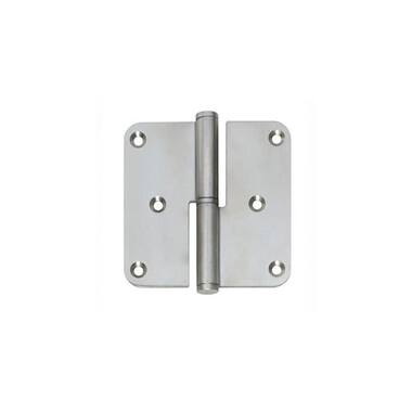Intersteel Stiftpaumelle DIN rechts rvs geborsteld