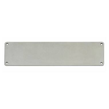 Intersteel Deurplaat 80 mm x 475 mm RVS