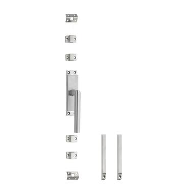 Intersteel Kruk-espagnolet rechts Hoek 90 met stangenset 2x 1245 mm rvs geborsteld