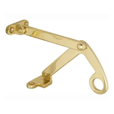 Combi raamuitzetter Messing Elegant 175mm