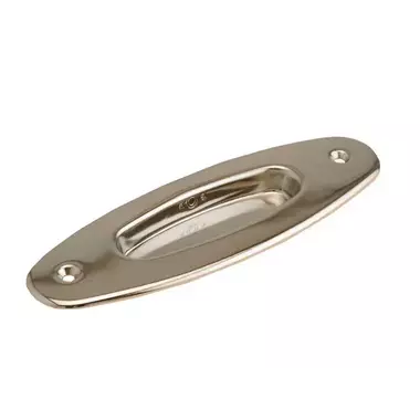 Schuifdeurkom kamer en suite Nikkel Ovaal 150 mm