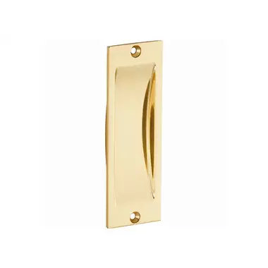 Schuifdeurkom Messing Elegant 117x38mm