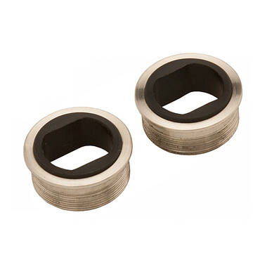 Krukrozet Rvs Onzichtbare rond 22 mm p