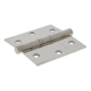 Kogellagerscharnier Nikkel Platkop 89x89mm