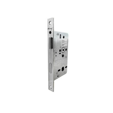 Insteek Wc-badkamerslot WC72 Weijntjes RVS Doornmaat 60mm