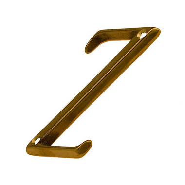 Huisletter Messing Letter Z klassiek 80 mm