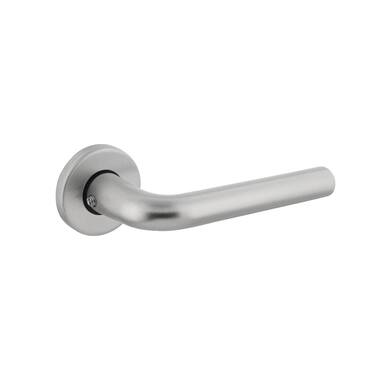 Intersteel Deurkruk Derby op rond rozet 50x7mm Aluminium