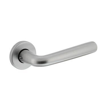 Intersteel Deurkruk Conisch met ronde rozet 50x7mm Aluminium
