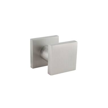 Intersteel Voordeurknop vierkant 58x58mm eenzijdige montage aluminium
