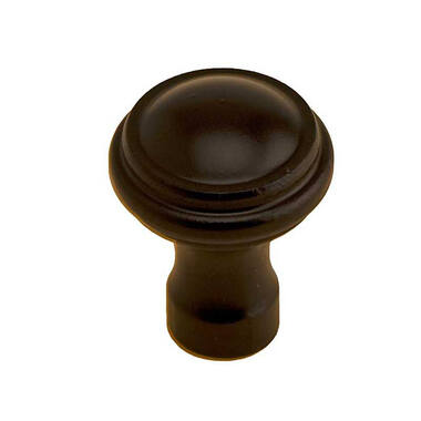 Meubelknop Zwart Rilinos 25 mm
