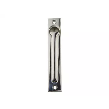 Schuifdeurtrekker kamer en suite Nikkel 120x20mm