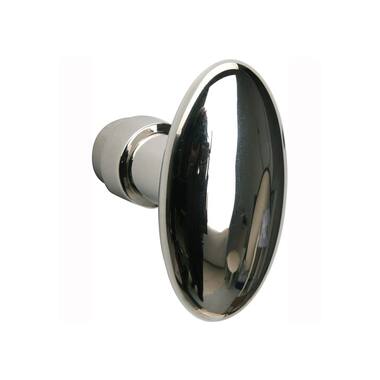 Knopkruk Nikkel Ovaal 60x33mm