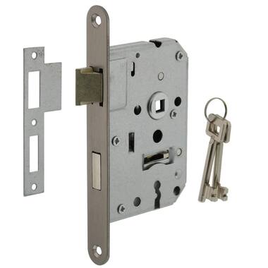Intersteel Woningbouw klavier dag- en nachtslot 55 mm rvs geborsteld, 1200 serie