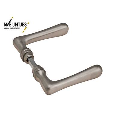 Deurkruk Mat nikkel Elegant recht 110 mm