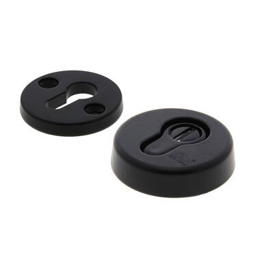 Veiligheidsrozetten met kerntrekbeveiliging Zwart SKG 3-sterren Rond 58mm