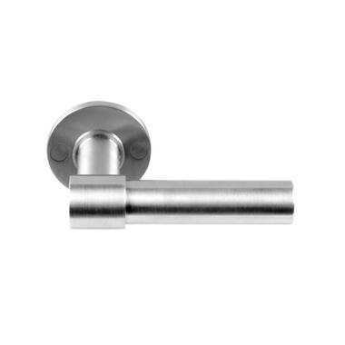 Deurkruk RVS One Piet Boon op verende rozet PBL20XL/50