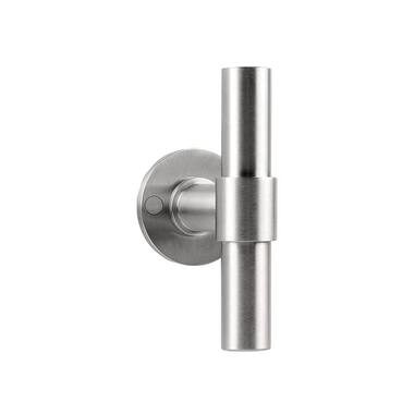 Deurkruk RVS One Piet Boon op verende rozet PBT20XL/50