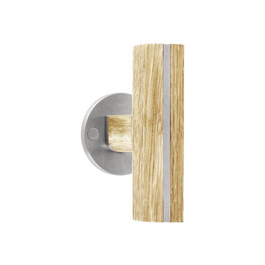 Deurkruk Eiken Two Piet Boon op verende rozet PBT22/50 22mm