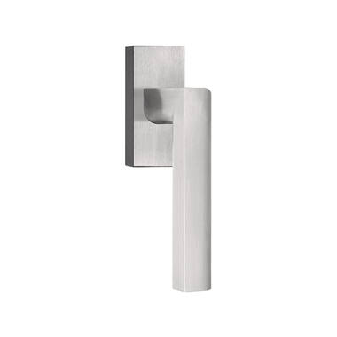 Draaikiep raamkruk RVS Two Piet Boon PBL23 links L-model, 143mm