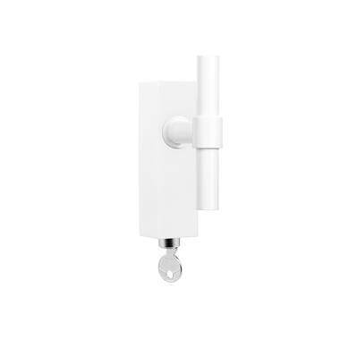 Draaikiep raamkruk Wit One Piet Boon PBT15-DKLOCK Afsluitbaar 119mm