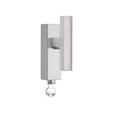Draaikiep raamkruk RVS Two Piet Boon PBT23 Afsluitbaar. 120mm