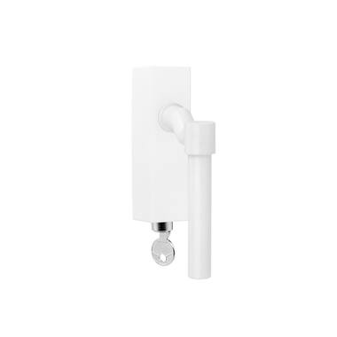 Draaikiep raamkruk Wit One Piet Boon verkropt PBL15F-DKLOCK Afsluitbaar 134mm