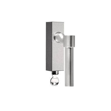 Draaikiep raamkruk RVS One Piet Boon verkropt PBL20F-DKLOCK Afsluitbaar 131mm