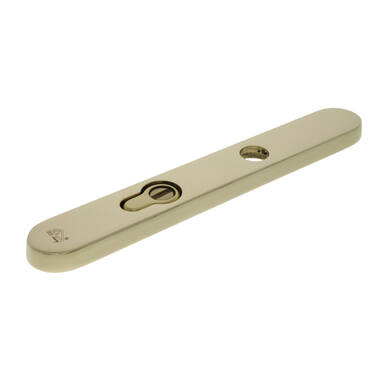 Veiligheidsschild kerntrek buiten Messing Ovaal PC72 SKG3