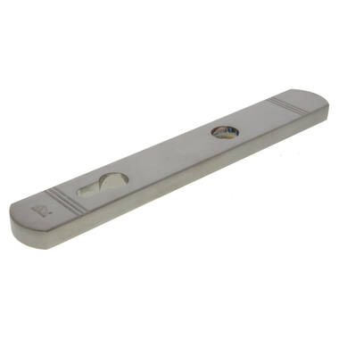 Veiligheidsschild buiten Mat nikkel PVD Art Deco PC92 SKG3