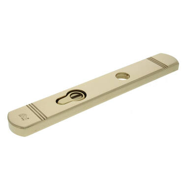 Veiligheidsschild kerntrek buiten Messing Art Deco PC72 SKG3