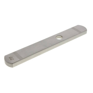 Veiligheidsschild buiten Mat nikkel PVD Art Deco Blind SKG3