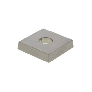 Krukrozet verdikt "buitenzijde" Mat nikkel PVD Bauhaus 55mm