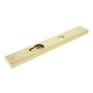 Veiligheidsschild kerntrek Messing Smal PC72 SKG3