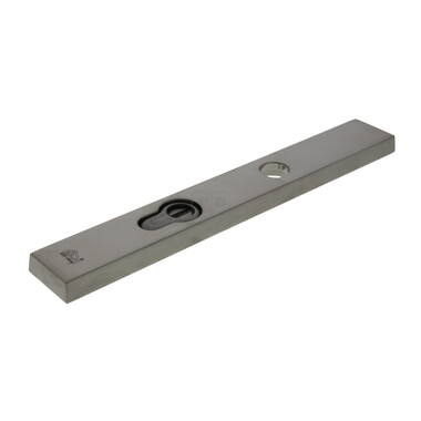 Veiligheidsschild kerntrek Mat nikkel PVD Smal PC92 SKG3