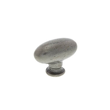 Meubelknop Oud ijzer Ovaleo 40 mm