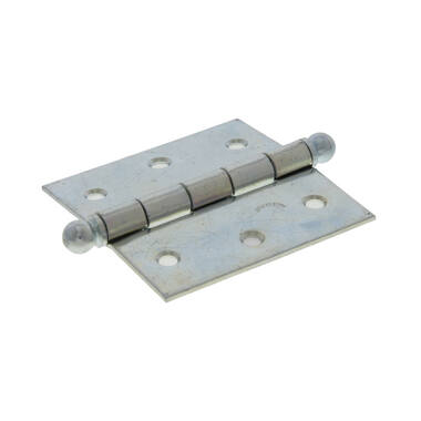 Scharnier Gegalvaniseerd Bolkop 76x76mm