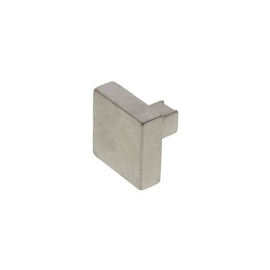 Meubelknop Verzilverd Jolie Carre 30mm