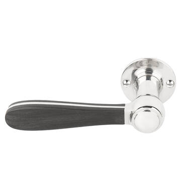Gatdeel links RVS gepolijst/zwart Bosco Lazaro Rosa-Violan LZ100-G
