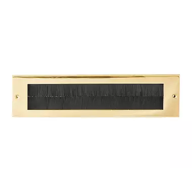 Tochtborstel Messing 330x86 mm  – Formani Timeless F535BI