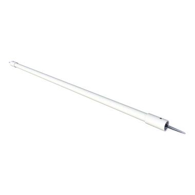 SecuBar Barrierestang Twist Wit 990 mm, in het kozijn