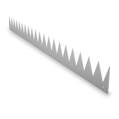 SecuMax Anti-klimstrip  Staal verzinkt, 100cm - plat (2st)