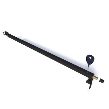 SecuBar Positioneer Houder Zwart tbv Basic Schuifpuibeveiliging