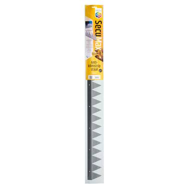 SecuMax Anti-klimstrip  Staal verzinkt, 100cm - 15 graden (2st)