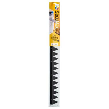 SecuMax Anti-klimstrip  Zwart (Staal Blackline), 100cm - 15 graden (2st)