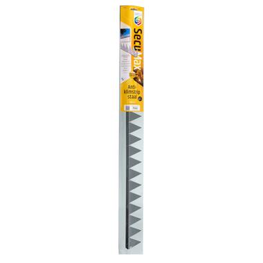 SecuMax Anti-klimstrip  Staal verzinkt, 100cm - 90 graden (2st)