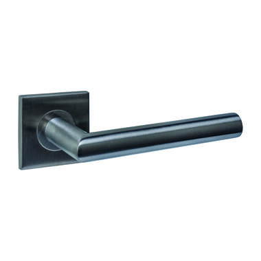 Intersteel Deurkruk Q 04 op rozet verdekt 53x53x6mm PVD antraciet