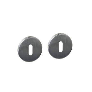 Sleutelrozetten verdekt rond 52x6mm RVS