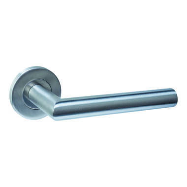 Intersteel Deurkruk Q 01 op rozet verdekt rond 52x6mm rvs
