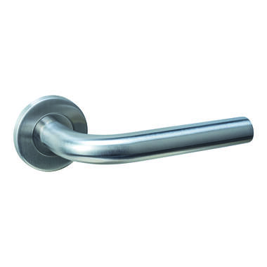 Intersteel Deurkruk Q 02 op rozet verdekt rond 52x6mm rvs